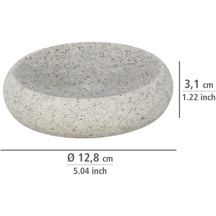 SOAP DISH GOA LT.GREY