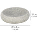 SOAP DISH GOA LT.GREY