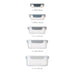 nest lock 5 pcs container set /sky