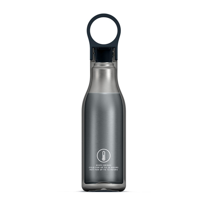 loop water bottle brushed - 500 ML