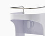 capsule 2 tier shower shelf white