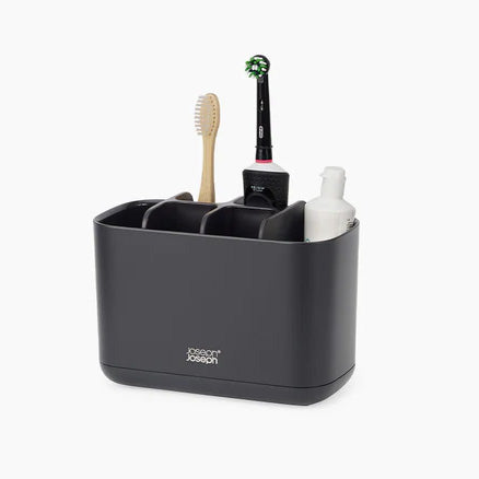 EasyStore™ Large Matt Black Toothbrush Holder