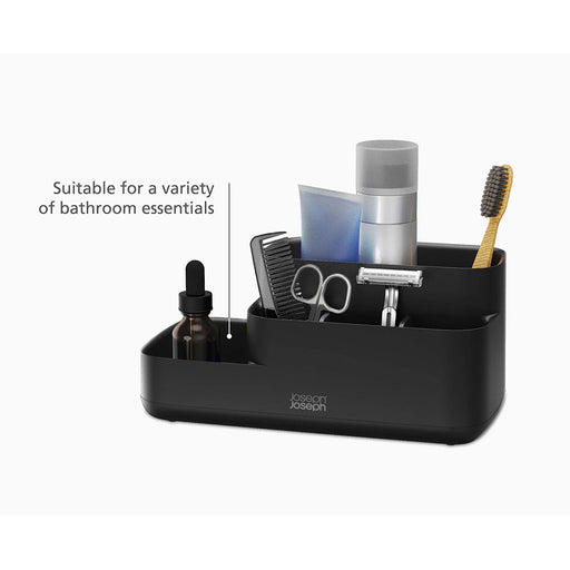 EasyStore™ Matt Black Bathroom Storage Caddy