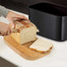 Bread Bin with cutting board black