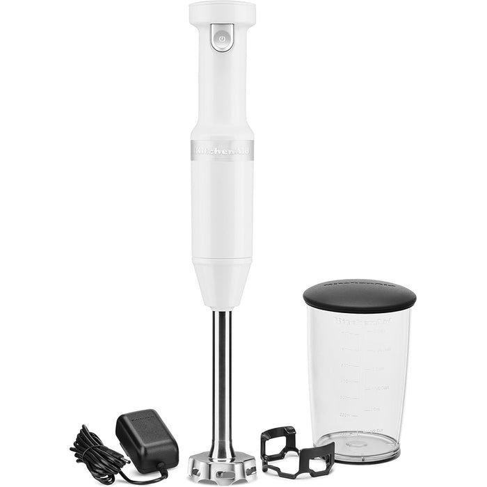 KitchenAid Wired Hand Blender, White  -  5KHBV53EWH