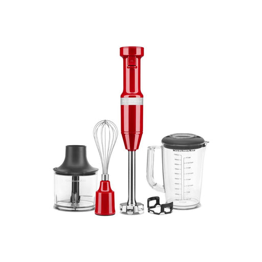 KitchenAid Hand Blender with Accessories 5KHBV83 – Red  -  5KHBV83EER