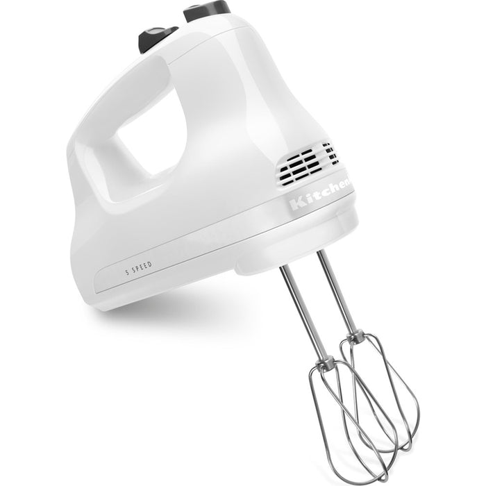 KitchenAid 5 Speed Hand Mixer  -  5KHM5110EWH