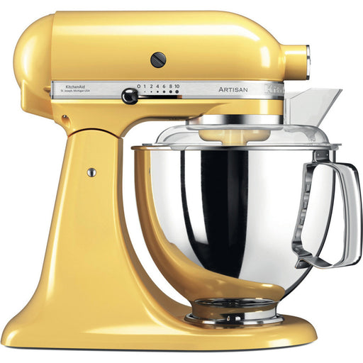 KitchenAid Artisan Series 4.8 L Tilt-Head Stand Mixer, Majestic Yellow -  5KSM175PSEMY