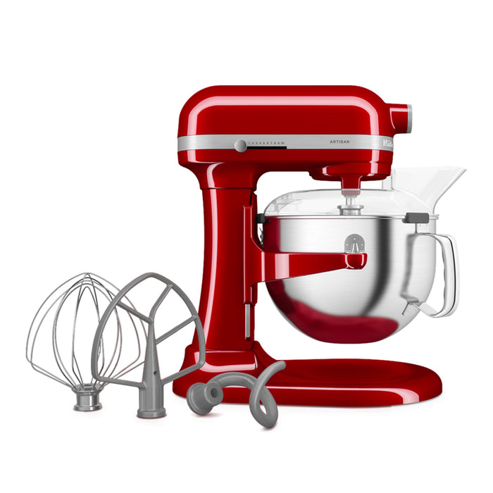 KitchenAid Stand Mixer 5.6L Artisan With Bowl Lifter - Empire Red  -  5KSM60SPXEER