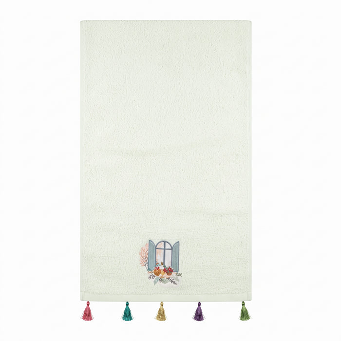 M Towel bamboo embroidery 50x90 Model (4)