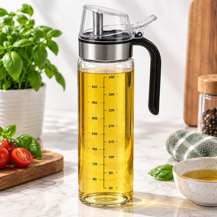 GLASS OIL BOTTLE 500ML