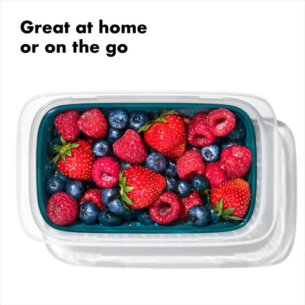 PREP AND GO CONTAINER WITH COLANDER