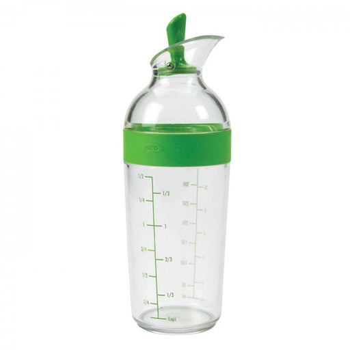 SALAD DRESSING SHAKER GREEN