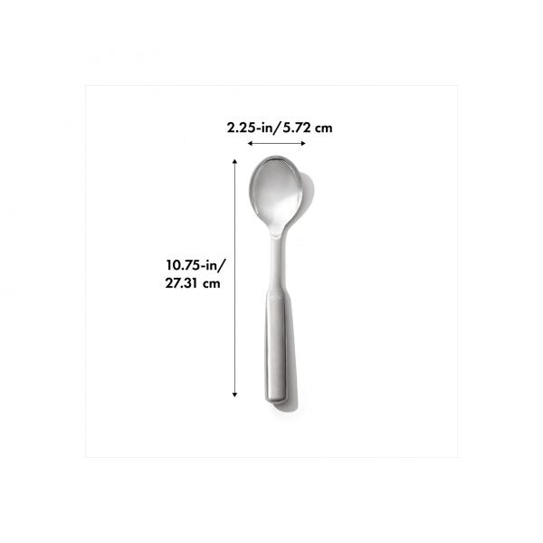 STEEL SERVING SPOON