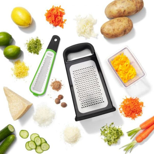 BOX GRATER WITH REMOVABLE ZESTER