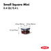 POP CONTAINER 2.0 SMALL SQUARE MINI 0.4 QT