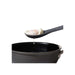 SILICONE SLOTTED SPOON - PEPPERCORN