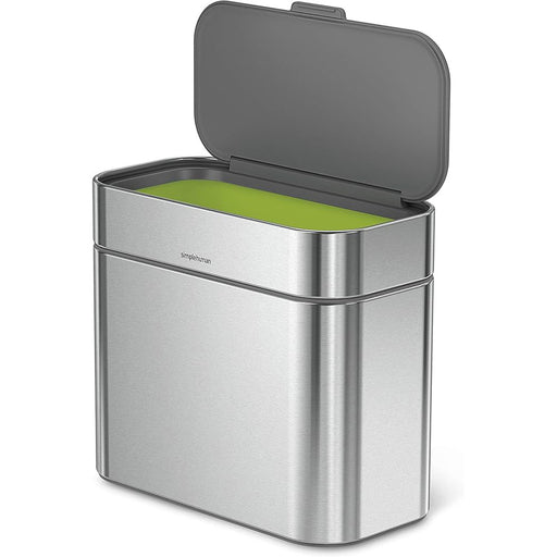 Compost Caddy - Brushed Stainless Steel