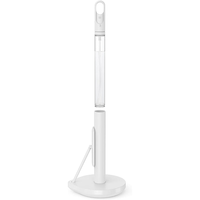 paper towel holder a/pump white