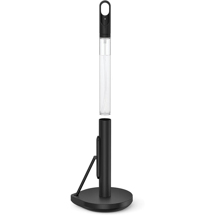 paper towel holder a/pump black