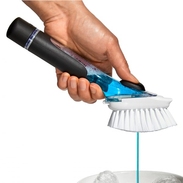 SOAP DISPENSING DISH BRUSH