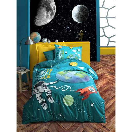 Single Bed Set LITTLE ASTRONAUT TURKUAZ