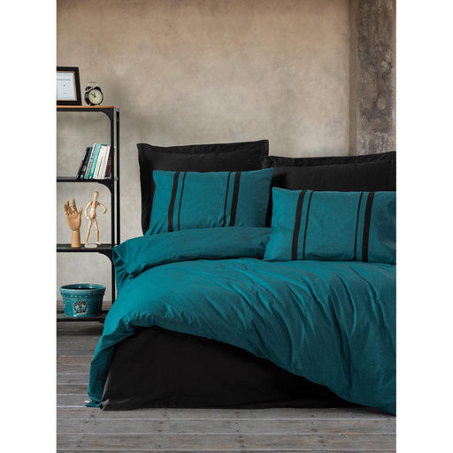 Single Bed Set BITTER PETROL /BLACK