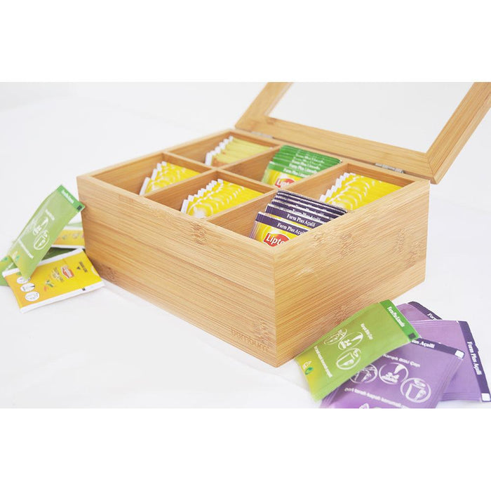 Misto - 6 Section Tea Box