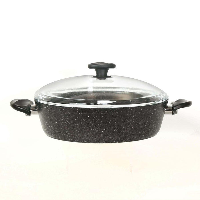 30 CM FLAT CASSEROLE- WILMA BLACK