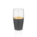 Vision Black 6 Pcs Water Glass