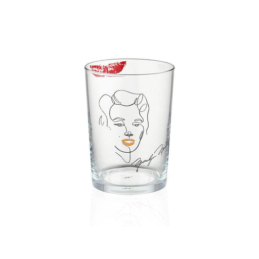 LONG DRINK GLASS 2 PCS ICONIC MARILYN