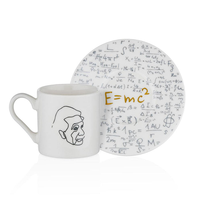 COFFEE CUP SET 4 PCS ICONIC EINSTEIN