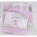 4PCS Baby Set with Blanket Happy Pink