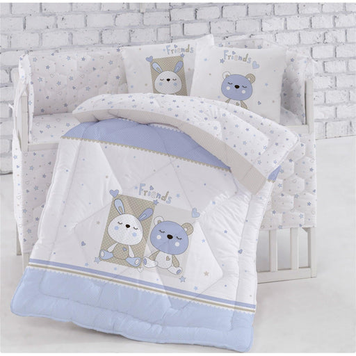 4PCS Baby Set Friends Blue