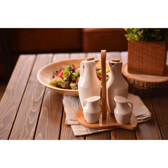 Tile - 5 Pcs Kitchen Cruet Set