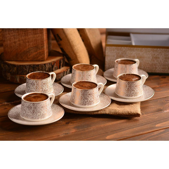 Lusso Prestij - Set of 6 Coffee Cups