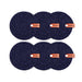 Koza - 6Pcs. Coaster Navy Blue