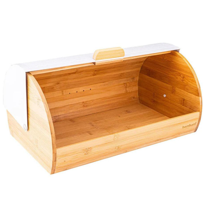 Renzo - Bread Storage Box White