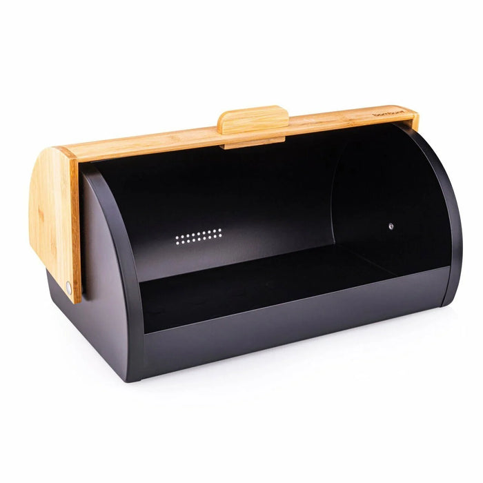 Retro - Bread Storage Box Black