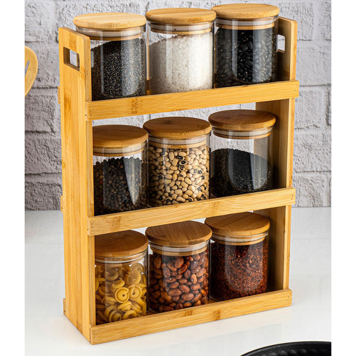 Tier - 10 Pcs 3 Tiers Spice Rack