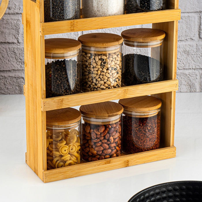 Tier - 10 Pcs 3 Tiers Spice Rack