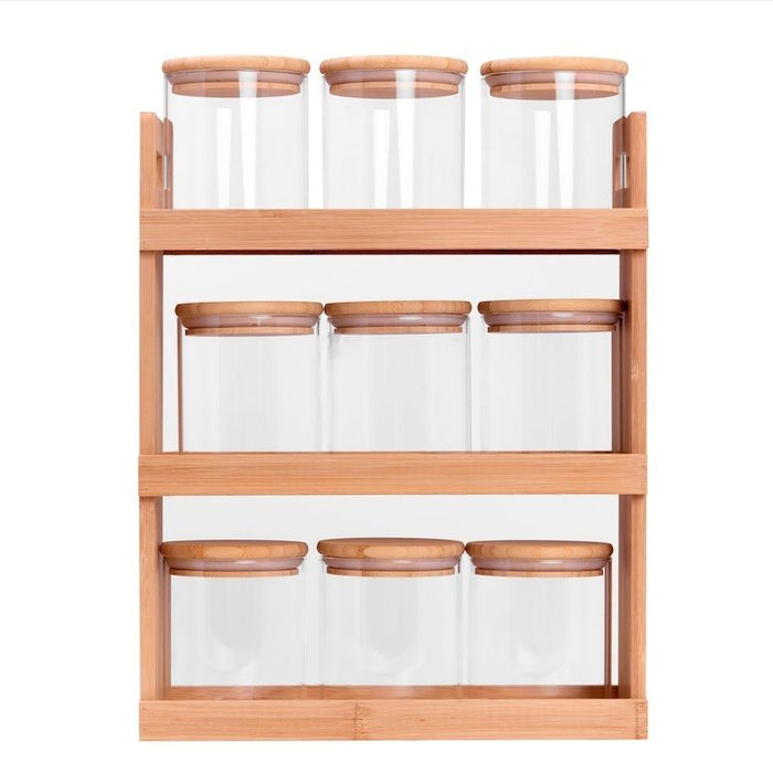 Tier - 10 Pcs 3 Tiers Spice Rack