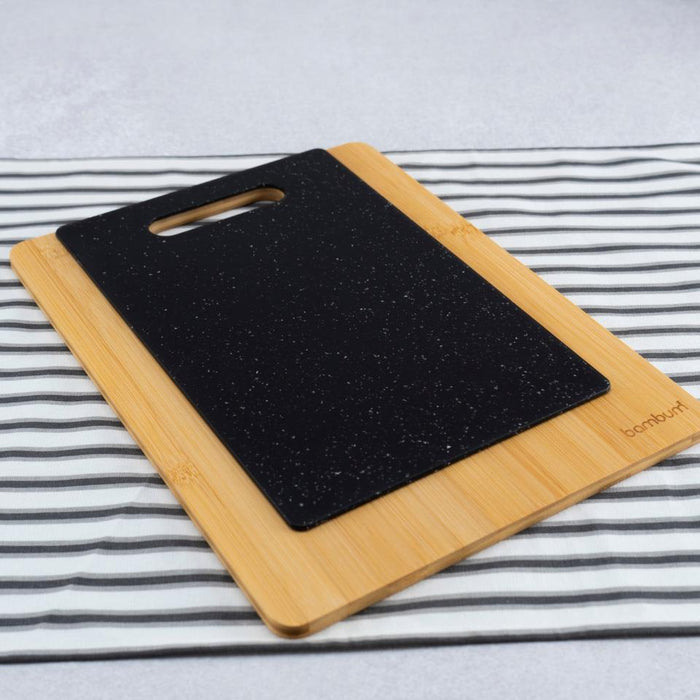 Leona - 2 Pcs Cutting Board Black