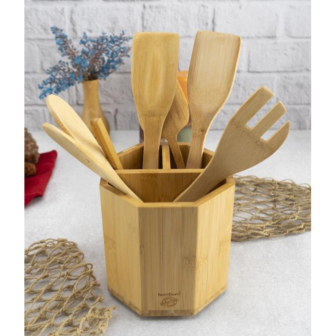 Miccho - Rotatable Utensil Holder Polygon