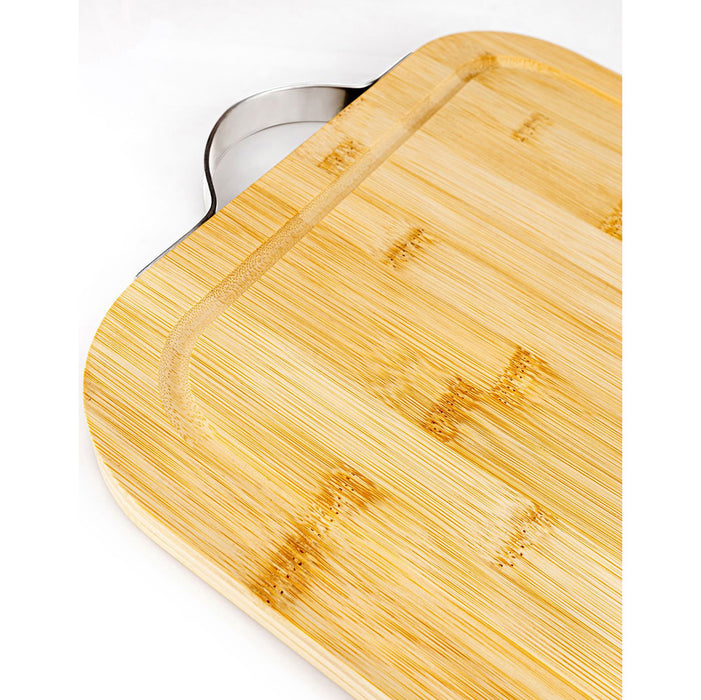 Zoe - Cutting Board with Steel Handle