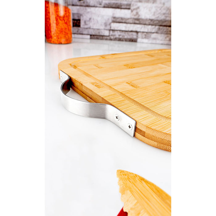 Zoe - Cutting Board with Steel Handle