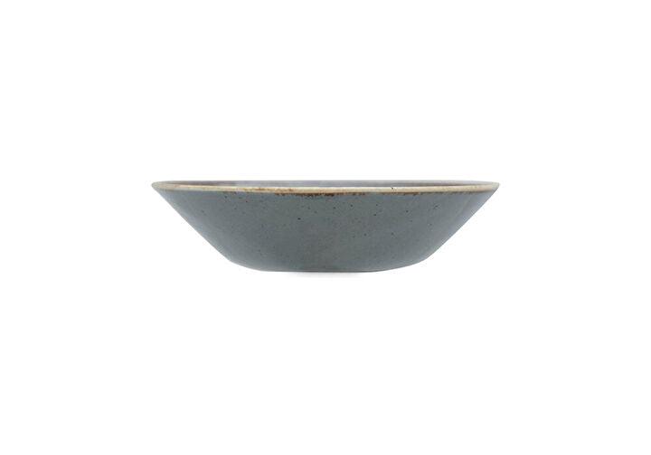 DARK GREY BOWL 16CM