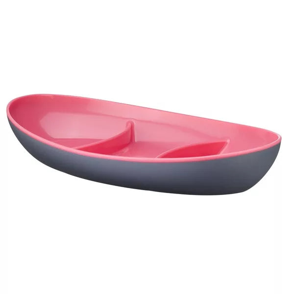 Aura Oval Plate - Divided 
(170*270*50 mm)