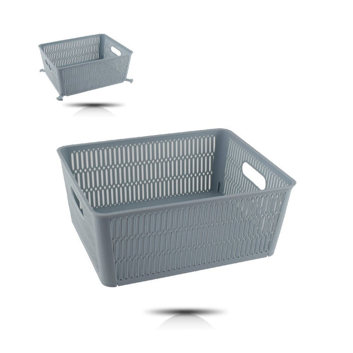 Quad Stackable&Nestable Storage Basket (5,80 Lt.) 
(230*282*120 mm.)