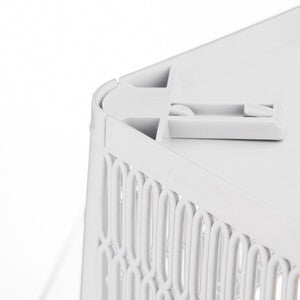 Quad Stackable&Nestable Storage Basket (12 Lt.) 
(381*330*127 mm.)